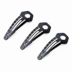 Outdoor EDC Self Defence Weapons Multifunctional Stainless Steel Hair Clip Hairpin Personal Defense Keychain Tool - immagine 2