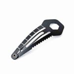 Outdoor EDC Self Defence Weapons Multifunctional Stainless Steel Hair Clip Hairpin Personal Defense Keychain Tool - immagine 3