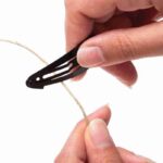 Outdoor EDC Self Defence Weapons Multifunctional Stainless Steel Hair Clip Hairpin Personal Defense Keychain Tool - immagine 4