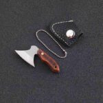 Pocket Creative Mini Hatchet Knife Portable Keychain Ax Knife - immagine 2