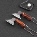 Pocket Creative Mini Hatchet Knife Portable Keychain Ax Knife - immagine 7