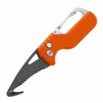 Portable Multifunctional Express Parcel Knife, Keychain, Serrated Hook, Carry-on Unpacking, Emergency Survival Tool Box Opener - immagine 5
