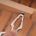 Self Defense Multitool Keychains Box Bottle Opener Flat Head Screwdriver Bit Driver EDC Hand Small Tools Survival Kit Key Ring - immagine 6