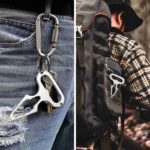 Self Defense Multitool Keychains Box Bottle Opener Flat Head Screwdriver Bit Driver EDC Hand Small Tools Survival Kit Key Ring - immagine 7