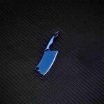 Stainless Steel Multiple Colour Sharpened Blade Tiny Mini Knife Palm Kitchen Knife Key Decoration Tool Envelope Opener Key Ring - immagine 4