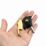 Stainless Steel Multiple Colour Sharpened Blade Tiny Mini Knife Palm Kitchen Knife Key Decoration Tool Envelope Opener Key Ring - immagine 10