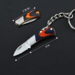 Stainless Steel Unboxing Mini Folding Knife CS GO Portable Small Blade Portable Keychain Small Hanging Outdoor Camping EDC Knife - immagine 6
