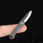 Titanium Alloy Mini EDC Knife Camping Equipment Unboxing Mini Knife Keychain Hanging Outdoor Multi Tools Knife