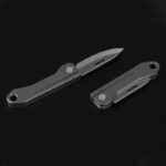 Titanium Alloy Mini EDC Knife Camping Equipment Unboxing Mini Knife Keychain Hanging Outdoor Multi Tools Knife - immagine 4
