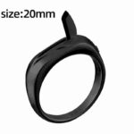 Titanium Steel Self Defense Ring Invisible Multifunctional Knife Emergency Anti-Wolf Weapon Gift - immagine 4