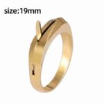 Titanium Steel Self Defense Ring Invisible Multifunctional Knife Emergency Anti-Wolf Weapon Gift - immagine 5