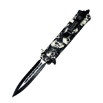 2.62 INCH Bone Handle Double Edge OTF AUTOMATIC Knife-TK113 - immagine 2