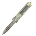 5.5 inch Damascus pattern pagan otf knife-TK505-03 - immagine 2