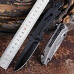High Hardness Stainless Steel 3CR13mov Pocket Hunter Knife Folding Outdoor With Versatile Steel Handle