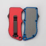 OTF utility knife，pocket edc razor Double Action Auto switchblade Cutting knives for men - immagine 7
