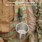 1PC Carabiner High Strength Nylon Key Hook MOLLE Webbing Buckle Hanging System Belt Buckle Hanging Hiking Camping Accessories - immagine 5