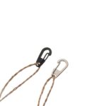 2/4Pcs D Carabiner D-Ring Key Chain Spring Clips Mini Aluminium Alloy Hang Buckle Survival EDC Gear Outdoor Camping Keyring Tool - immagine 4