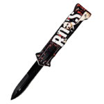 3.5 INCH cupid joker otf knife double action switchblade - immagine 4