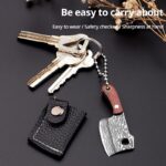 3pcs Stainless Steel Knife Mini Vegetable Knife Implies Wealth Knife Disassembly and Delivery Non Folding Creative Pendant Knife - immagine 3