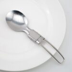 3pcs/set Titanium Cutlery Set Ultra Lightweight Knife Fork Spoon For Home Use Travel Camping Picnic Cutlery Set - immagine 6