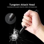 5-in-1 Multifunction Self-Defense Pen AluminumAlloy Tactical Pen Survival Whistle Emergency Lighting Attack Rescue Escape Tool - immagine 3