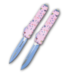 5.5 inch UTX70 Series Dessert Warrior AUTOMATIC knife,Pocketknives Pink donut OTF knife-TKSW520-03 - immagine 2