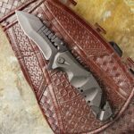 MT-A845 Spring Assist Folding Knife, Black Blade，camping Survival Tactical knives - immagine 9