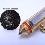 Brass Slub Pen Retro Bolt Gel Pen Tactical Self Defense Supplies Personal Emergency Defense Tool Security Protection EDC Tool - immagine 4