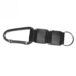 Camping Outdoor Tools Multi Compasses Pointer Mini Keychain Metal Climbing Thermometer Compass Key Hook Sports Accessories - immagine 4