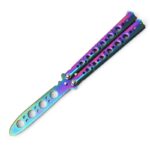 csgo training butterfly knife，Trainer Folding Practice Games Balisong - immagine 5