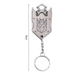 Keychain Knife Stainless Steel Folding Knife Mini Practical Foldable Pocket Keychain Knife Outdoor Accessories - immagine 5
