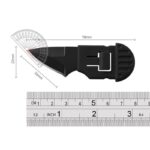 Mini Fixed Blade Knife With Sheath Keychain EDC Pocket Knives Mini Box Opener Cutter Outdoor Survival Self Defense Neck Knife - immagine 3