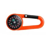 Mini Lightweight Compass Multifunctional Carabiner Keychain Outdoor Camping Tool Hiking Tourism Equipment - immagine 5