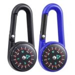 Mini Lightweight Compass Multifunctional Carabiner Keychain Outdoor Camping Tool Hiking Tourism Equipment - immagine 6