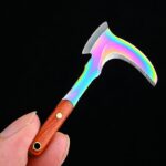 Mini Sickle Pendant Keychain Mini Vegetable Knife - immagine 5