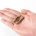 Mini brass box cutter Utility Knife，Open Craft Spear Type Front Switchblade - immagine 4