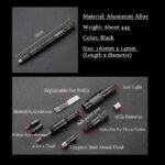 Multi Function Tactical Pen Emergency Flashlight Screwdriver Bottle Opener Window Breaker Outdoor Survival Self Rescue EDC Tool - immagine 6