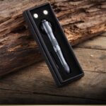 Multi-function Spinner Self Defense Tactical Pen Flashlight Emergency Glass Breaker Outdoor Survival EDC Tools Drop Ship - immagine 6