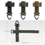 Multi-purpose Nylon Gloves Hook Work Gloves Safety Clip Outdoor Tactical Climbing Rope Camping Hanging Buck Outdoor Camping - immagine 5