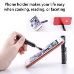 Multifunctional Tactical Pen Mobile Phone Holder Tactical Self-Defense Pen Touch Screen Pen Outdoor Survival Tool With Compass - immagine 2