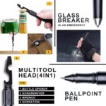 Multifunctional Tactical Pen Mobile Phone Holder Tactical Self-Defense Pen Touch Screen Pen Outdoor Survival Tool With Compass - immagine 4