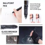 Multifunctional Tactical Pen Mobile Phone Holder Tactical Self-Defense Pen Touch Screen Pen Outdoor Survival Tool With Compass - immagine 6