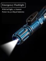 NEW 7-In-1 Outdoor EDC Multi-Function Self Defense Tactical Pen With Emergency Led Light Whistle Glass Breaker Outdoor Survival - immagine 2