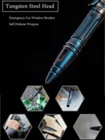 NEW 7-In-1 Outdoor EDC Multi-Function Self Defense Tactical Pen With Emergency Led Light Whistle Glass Breaker Outdoor Survival - immagine 5