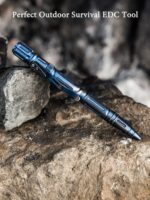 NEW 7-In-1 Outdoor EDC Multi-Function Self Defense Tactical Pen With Emergency Led Light Whistle Glass Breaker Outdoor Survival - immagine 6