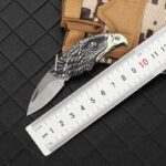 NEW Creative Mini Zipper Keychain Knife Portable Outdoor Survival Emergency Tool Unboxing Foldable Stainless Steel EDC Key Ring - immagine 3