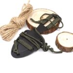 Neck Knife Fixed Blade Hunting Pocket Outdoor Knife Half Sawtooth Tactical Survival Knives 3CR13 Blade Camping EDC Multi Tools - immagine 3