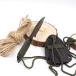 Neck Knife Fixed Blade Hunting Pocket Outdoor Knife Half Sawtooth Tactical Survival Knives 3CR13 Blade Camping EDC Multi Tools - immagine 4