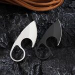 Necklace Knife Convenient K Sheath Ring Ornament Unpacking Essential Knife Stainless Steel Daily Portable Outdoor Knife - immagine 2