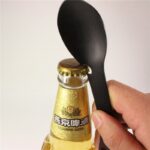 Outdoor Survival Tools 5 In 1 Camping Multi-Functional EDC Practical Kit Fork Knife Spoon Bottle/Can Opener - immagine 3